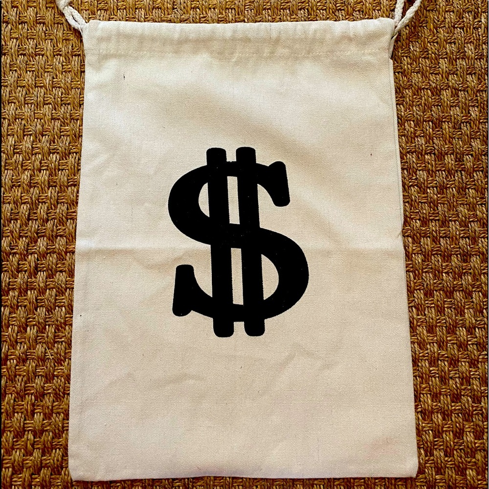 Money bag.